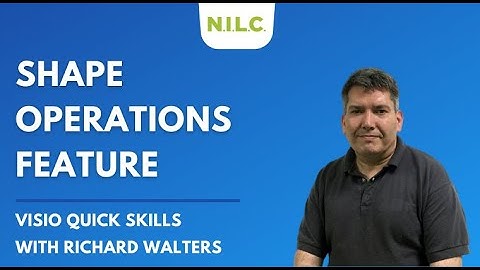 How to use the Shape Operations Feature in Microsoft Visio