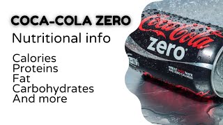Coca-cola zero nutrition facts (calories, fats, proteins, carbohydrates, and more) - NUTRIDATA Nutrition Label Of Coca Cola
