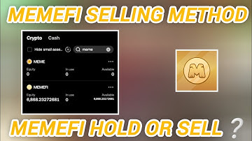 How To Sell MeMefi Coins | MeMefi Coin Selling Method On OKX Exchange