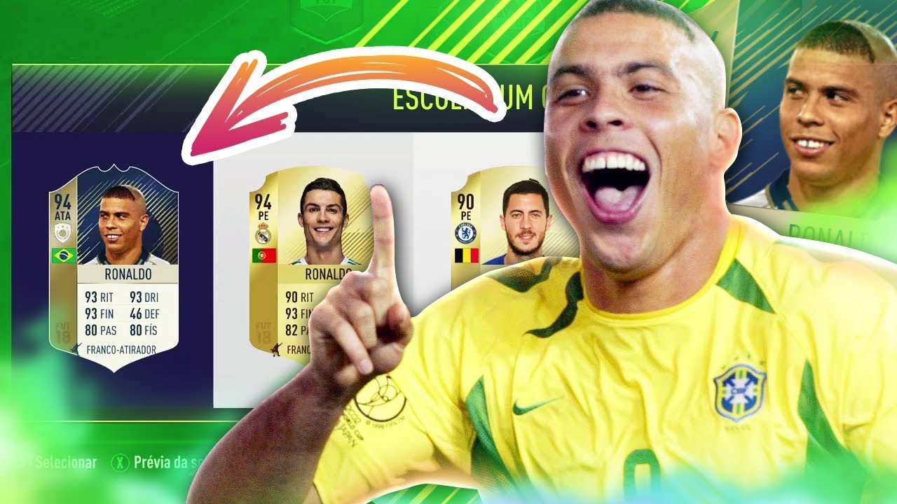 fut draft 19 apk FIFA 18 FUT DRAFT - TIREI O RONALDO FENOMENO, QUASE GOL DE BIKE !!!!! 😱😱😱