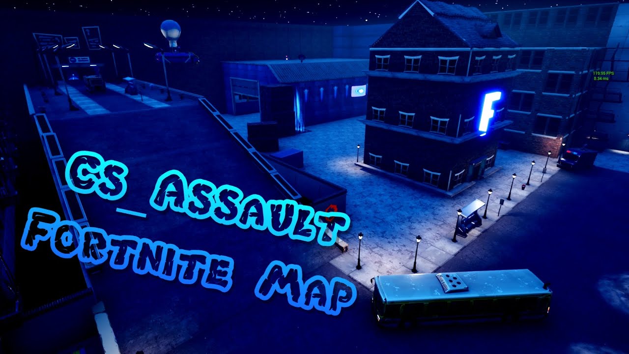 Cs_Assault 1.6 Fortnite Map - YouTube