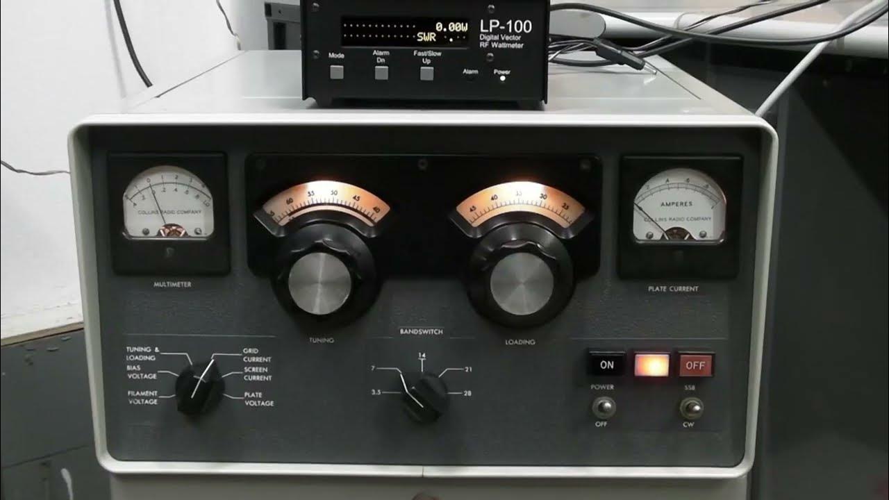 Collins 30S 1 Amplifier - YouTube