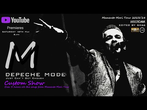 Depeche Mode - Memento Mori - Just Can`t Get Enough 3Hr Multicam