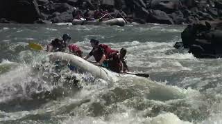 Rafting In Zambesi River Zimbabwe - Felt Down In The Rapids Caduta Nelle Rapide Dello Zambesi