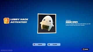 How to Get ONIGIRI SPRITE Admin Panel NAME & CODE FREE in Fortnite! (Lobby Hack Activated Codes)