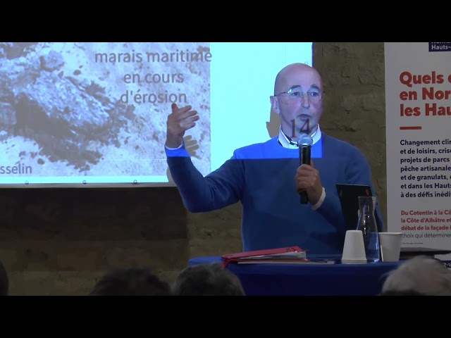 La mer en débat en Normandie - HDF : Intervention de Fredéric Gresselin à Ouistreham (14/12/23)