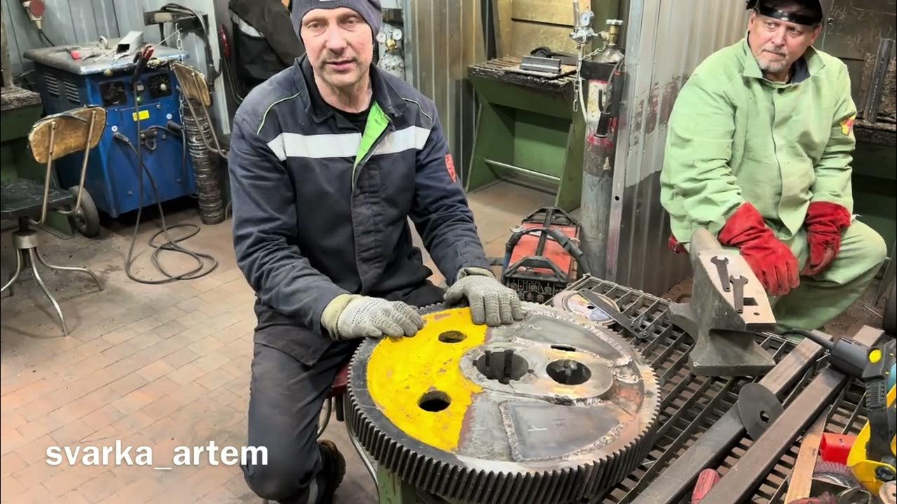 СВАРКА ЧУГУНА, из вторсырья - YouTube