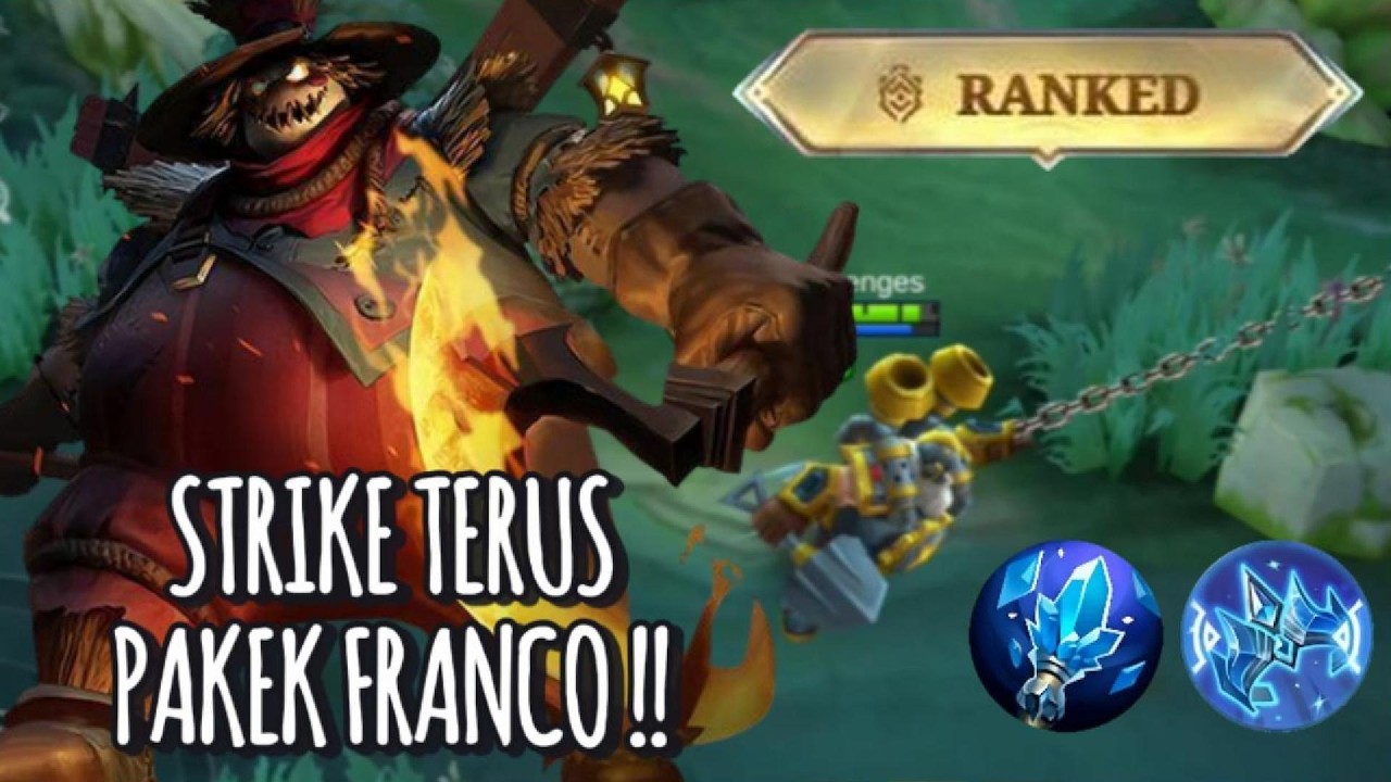 FRANCO PEMANCING HANDAL !! HOOK FRANCO KENA TERUS !! RANKED GAME ~