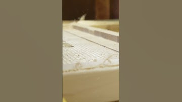 THE PROCESS OF CUTTING A CAMERA TRAY ON A CNC