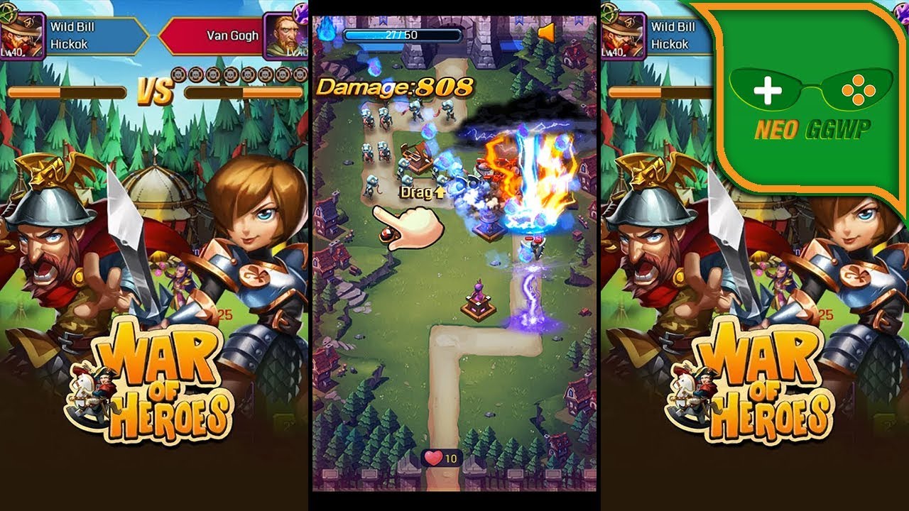 games people play War of Heroes - Noble War (Android/iOS) - Gameplay First Start