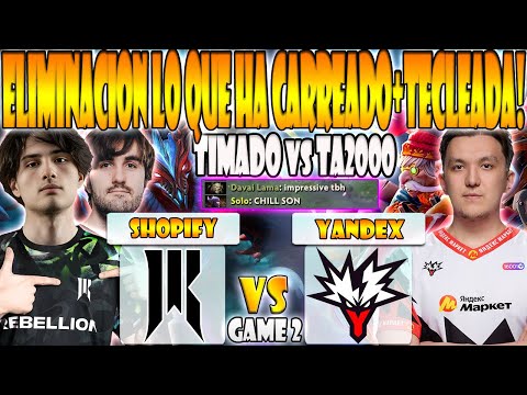 SHOPIFY REBELLION VS YANDEX BO2[GAME 2]ELIMINACION- TIMADO, DAVAI VS TA2000 - ESPORTS WORLD CUP 2025
