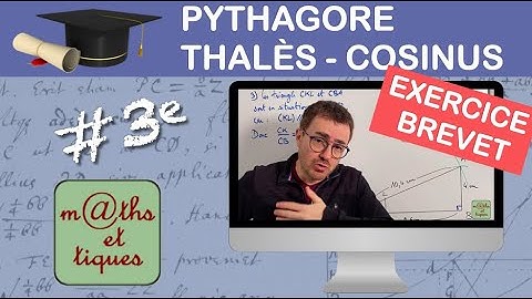 Prépare ton BREVET : Pythagore - Thalès - Cosinus