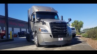 2020 Freightliner New Cascadia Pepper Gray Semi Truck Full Walkaround Exterior and Interior