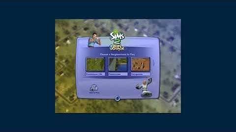 The Sims 2 Bon Voyage - Loading Screen Full HD