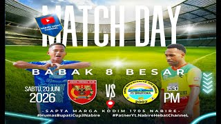 LIVE!! 8 BESAR (ASASTA vs SIMAPITOWA) BUPATI CUP III NABIRE