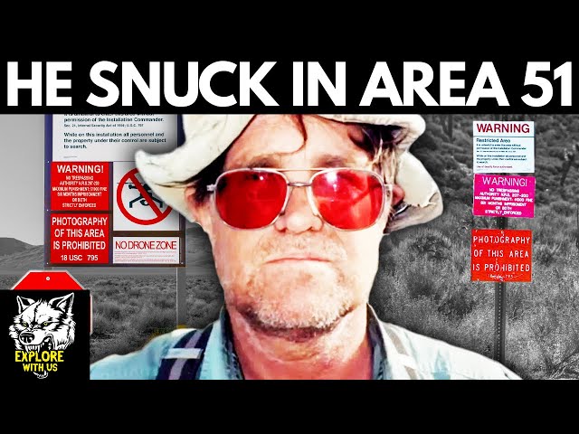 Man Sneaks In & Survives A WEEK Inside Area 51: His Story Is UNBELIEVABLE! Area 51 Documentary class=