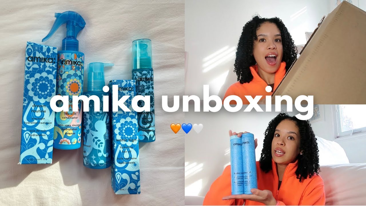 amika unboxing and haul 🧡 - YouTube