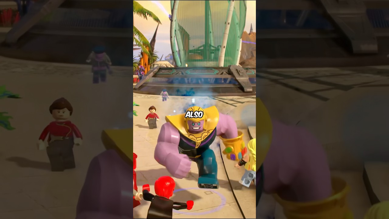 Сравнение Таноса в видеоиграх Lego Marvel 