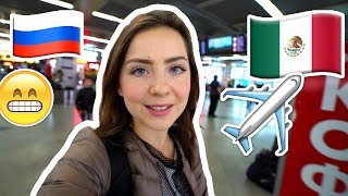 VLOG: ЛЕТИМ В МЕКСИКУ ★ 40 ЧАСОВ В ПУТИ // ТРАНСАТЛАНТИЧЕСКИЙ ПЕРЕЛЕТ