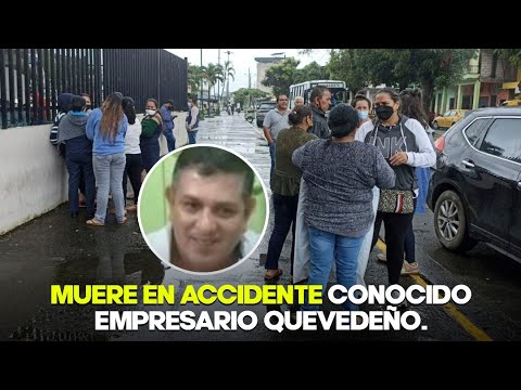 Muere en accidente conocido empresario quevedeño