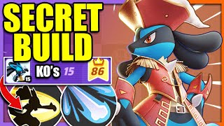 The LUCARIO BUILD the PRO's don't want you to know about | Pokemon Unite