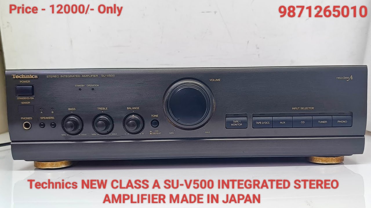 アンプ Technics SU-V500M2 SU-V500M2 Technics - 中古オーディオ 高価買取・販売 ハイファイ堂
