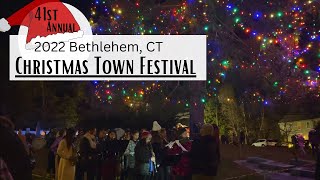 Highlights from the 41st Annual 2022 Bethlehem, CT Christmas Town Festival | Connecticut