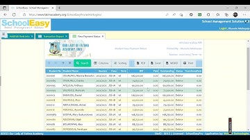 School Fees Module Training - Session1