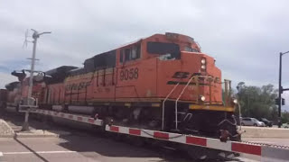 A Northbound BNSF #9058 Empty Energy Coal Train