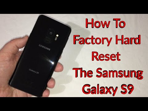 Samsung S9 Hard Reset Solution