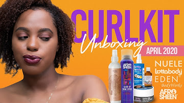 CURLKIT UNBOXING - APRIL 2020 (I