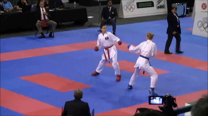 Junior Female Kumite (-59Kg) Final - Holly Wigg (N...