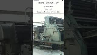 🖨️ Roland Ultra RZU5 UV Sheet-Fed Offset Press for Sale @Machinedalal