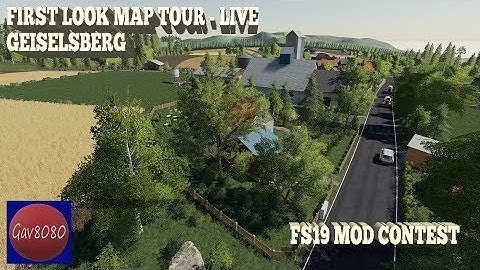 First Look Map Tour - LIVE - Geiselsberg - Mod Contest 19