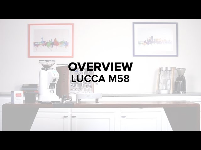 Lucca M58 Espresso Machine, Black