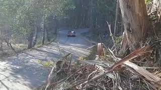 Honda Civic en el rally de subida a marin galicia