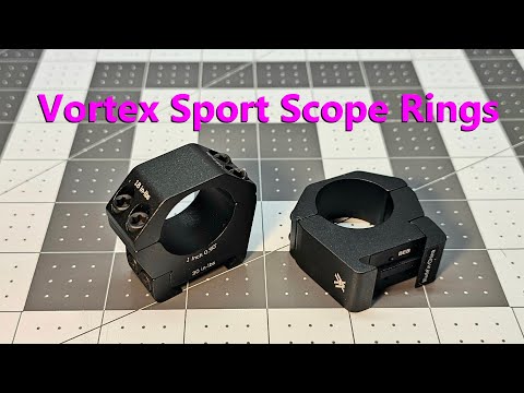 Vortex Sport 1 inch Scope Rings New for 2025 Are these the best rings under 40
