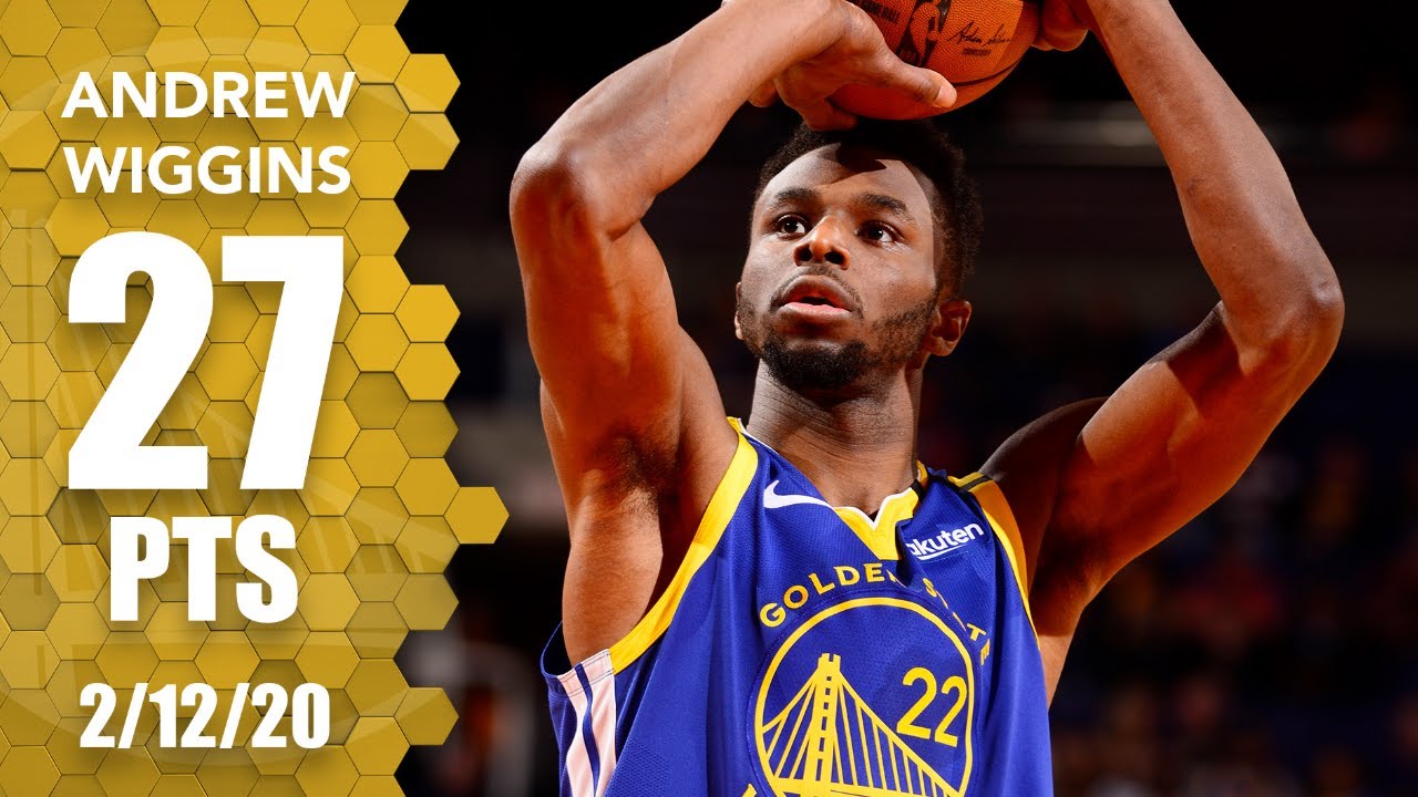 Andrew Wiggins Scores 27 Points In Warriors Vs Suns 2019 2020 Nba Highlights Youtube