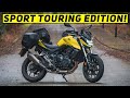 The honda hornet  sport touring edition