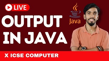 Master Java Output with this Practice Set | Computer Class 10 ICSE ISC | By Prateik Sir | #icse