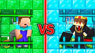 Billy Arm vs Semlaki Reich GEFÄNGNIS Bau Challenge in Minecraft