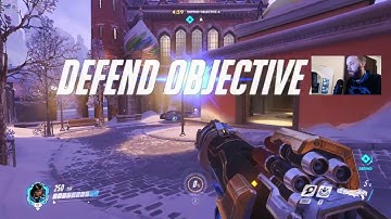 Overwatch Beta - Pharah - Volskaya Industries - Defend