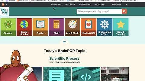 Brainpop login