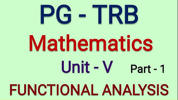 PG TRB Wiskunde Eenheid 5 [FUNCTIONELE ANALYSE] Vragen en antwoorden - DEEL 1