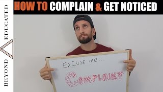 How to write a complaint letter w/ templates | How to complain | Get what you want.