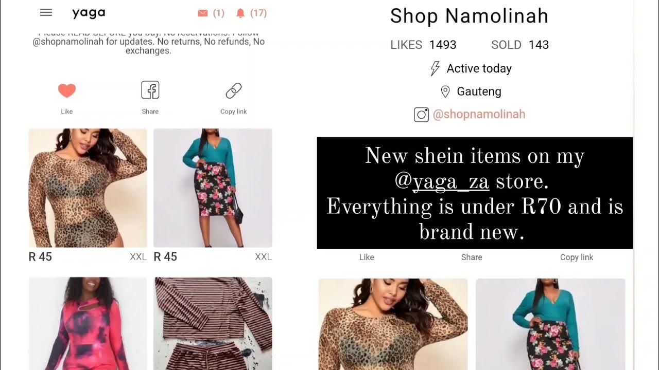 New SHEIN items on my yaga store (link in description box) YouTube