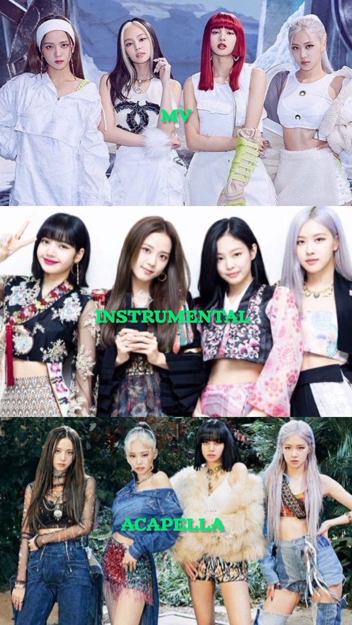 THE ICONIC H.Y.L.T. DANCE BREAK|| MV vs INSTRUMENTAL vs ACAPELLA || #jennie #jisoo #lisa #rosé