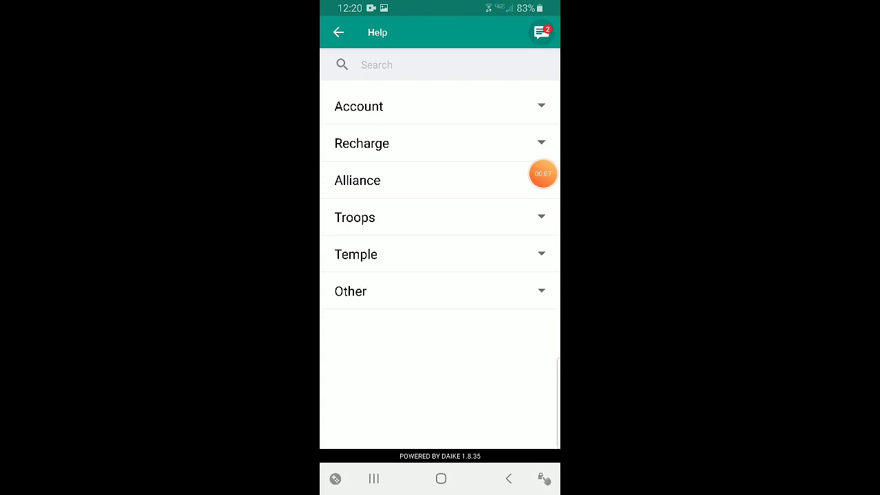 ROK. Customer Service red dot chat error. And Growth Fund red dot/red