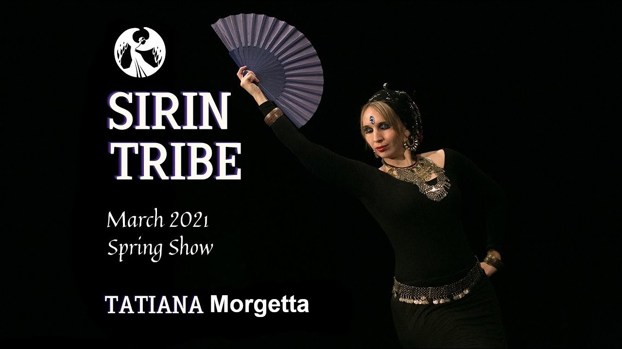 Tatiana Morgetta - Sirin Tribe - Tribal bellydance with Flamenco Fan  - Spring Tribal Show 2021