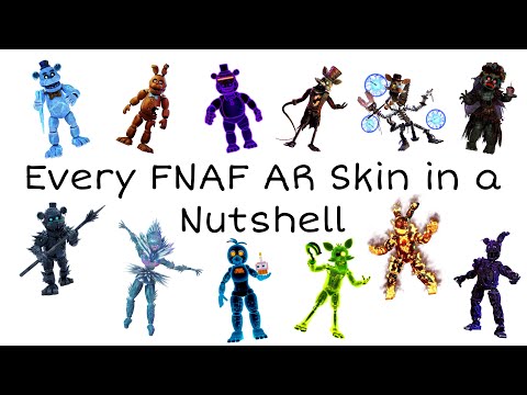 FNAFDC2] Every Fnaf Ar Skin In A Nutshell - Full Animation 